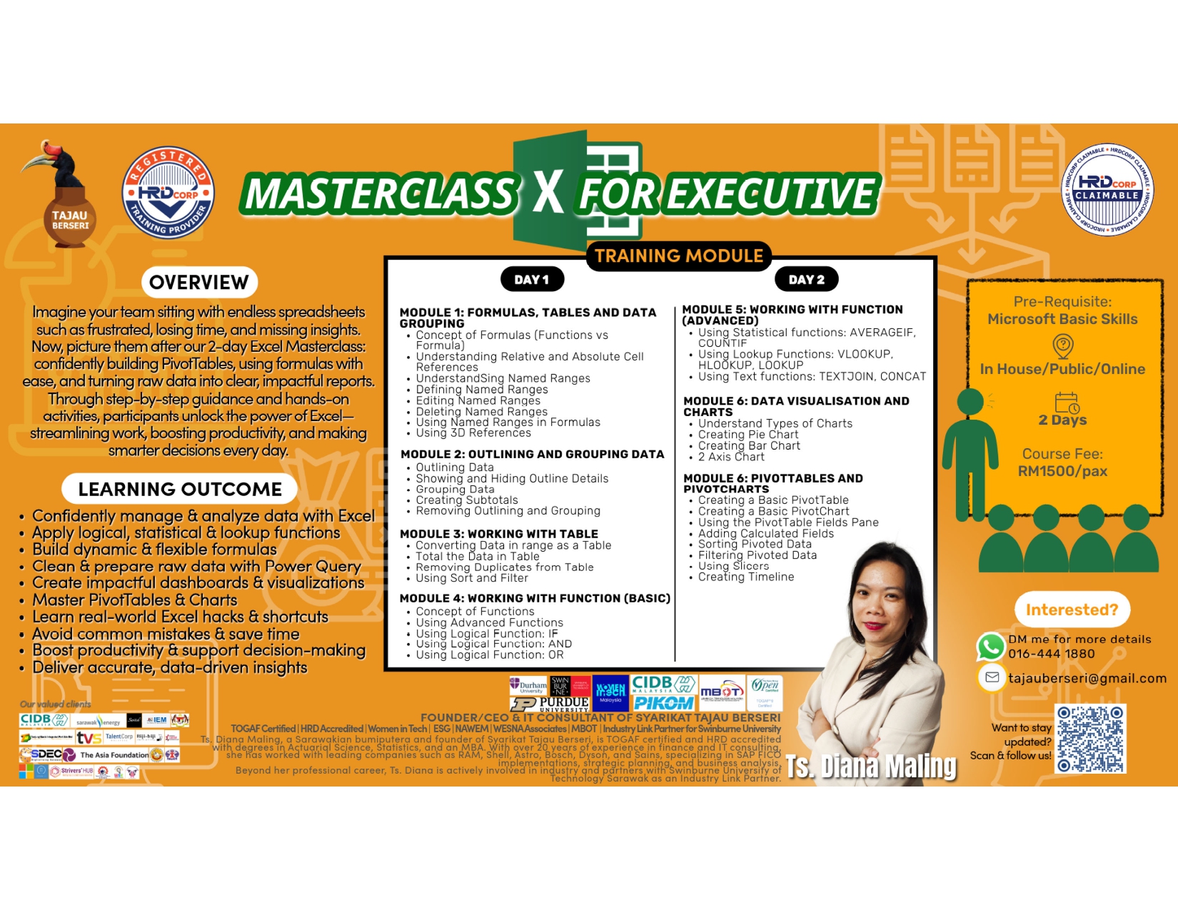Masterclass Excel for Executive